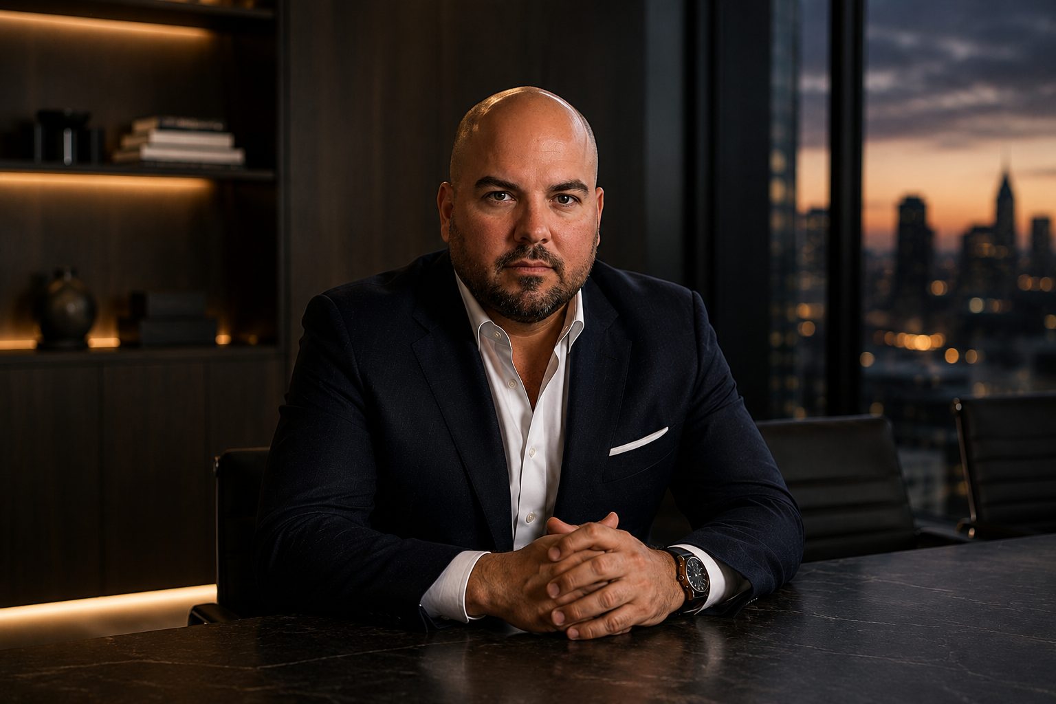 Joe Monroe, regulated healthcare CEO and operating partner, in a boardroom